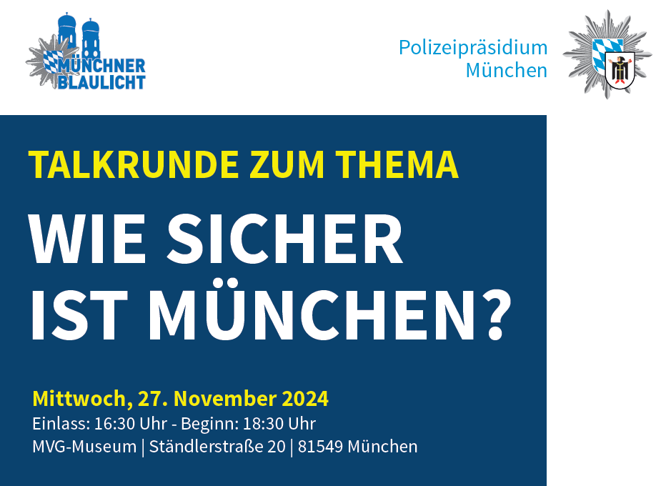 Talkrunde: Wie sicher ist München?