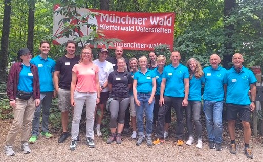 Klettertag mit der AETAS Kinderstiftung
